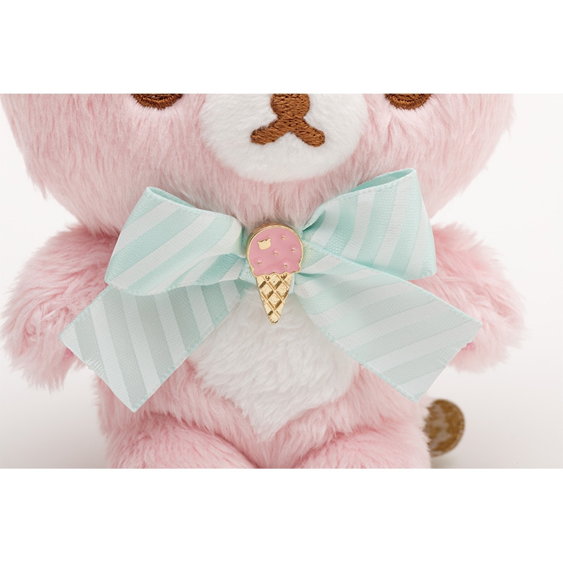 ぶらさげぬいぐるみ(ピンク)/ ハッピーアイスクリーム : リラックマ