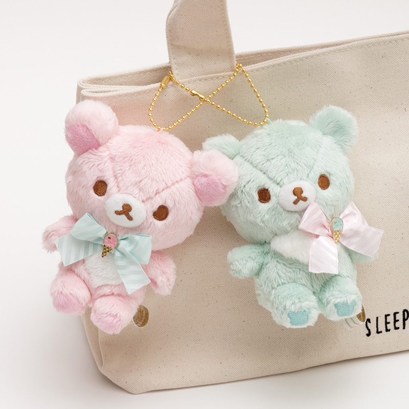 ぶらさげぬいぐるみ(ピンク)/ ハッピーアイスクリーム : リラックマ