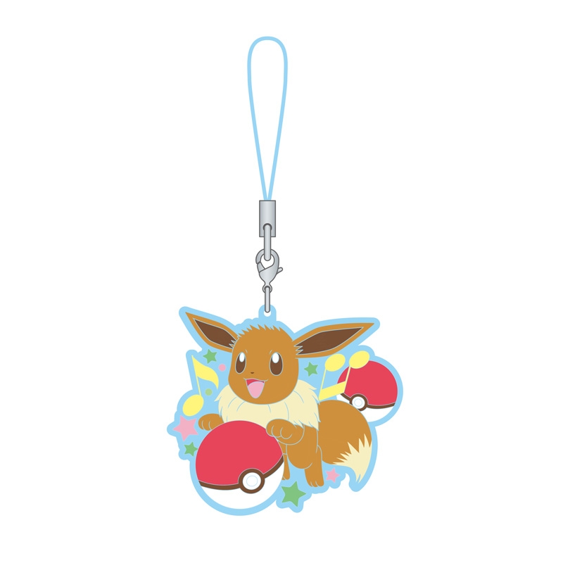 イーブイだらけ ラバーストラップ（6種セット） : ポケットモンスター