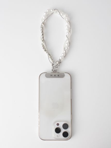 ツイストスマホストラップ(フォンタブ付き)（その他ファッション雑貨