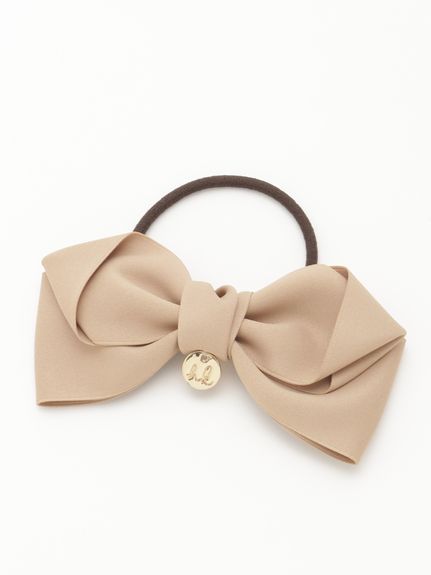 フォーマル対応]サテンリボンヘアゴム（ヘッドアクセサリー）｜hakka