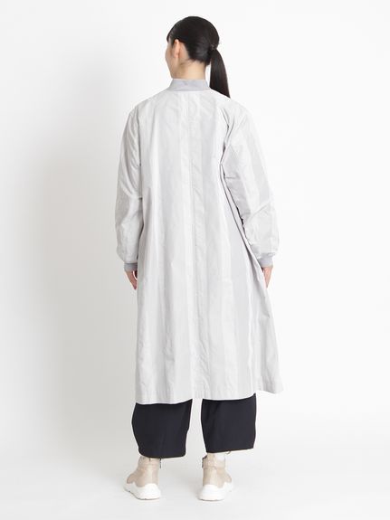 Vert シャドーストライプジャカードコート(裏地無し)（スプリング