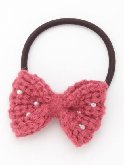 リボンモチーフヘアゴム（ヘッドアクセサリー）｜Ribbon hakka kids