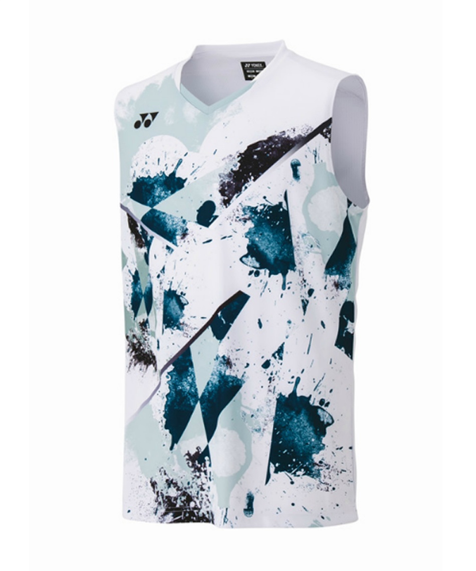 バドミントンウェア ゲームシャツ メンズゲームシャツ ノースリーブ