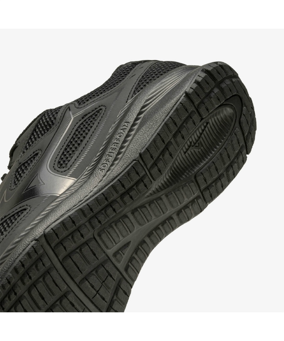 スニーカー マキシマイザー26 K1GA240209 通学シューズ 通学靴 黒靴