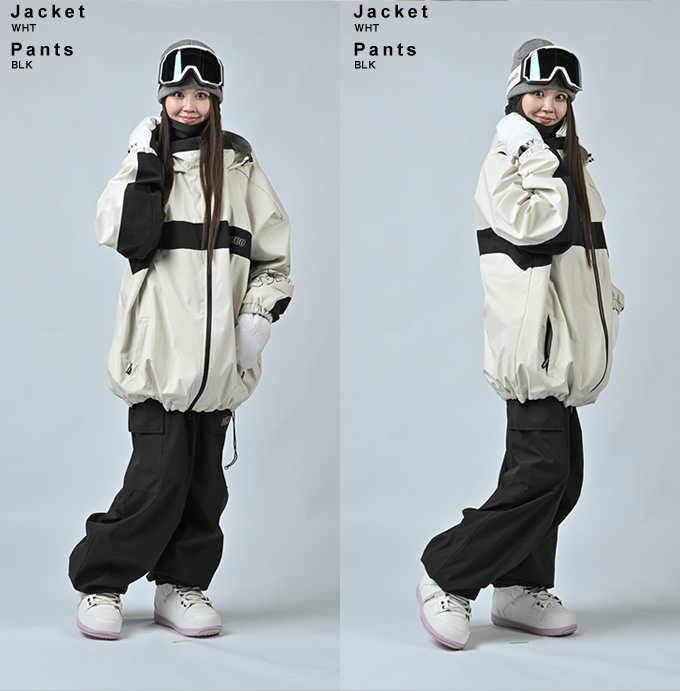 ディーシー(DC) スノーボードウェア 上下セット 24 DC SNOW STAND ZIP