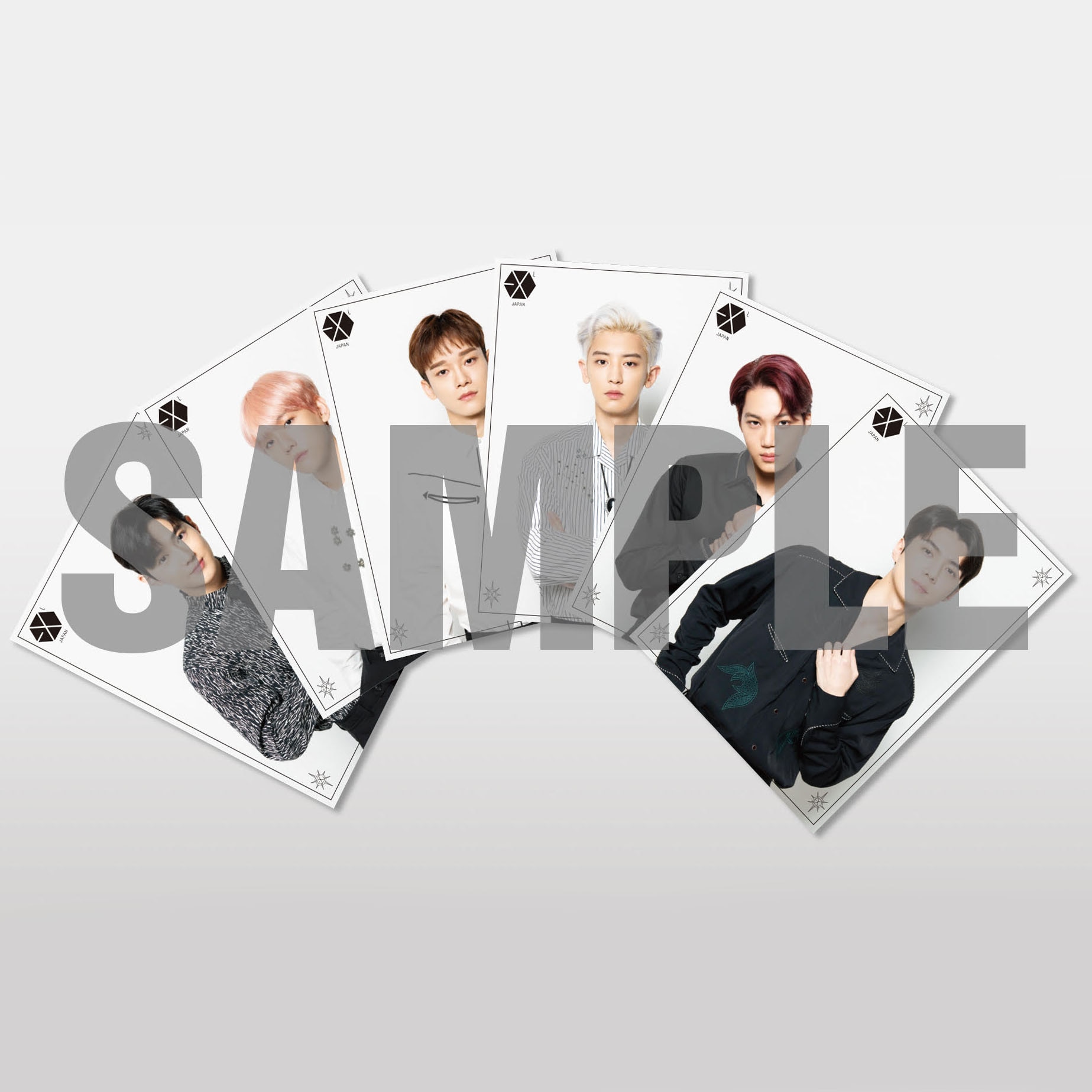 EXO-L-JAPAN限定トレーディングカードファイル（トレカ1枚付き／全6種