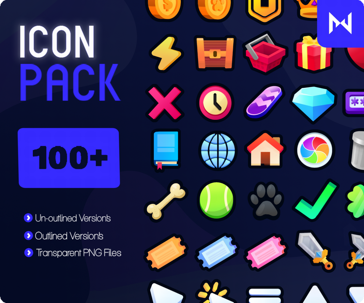 Vector Icon Pack by MozertGFX