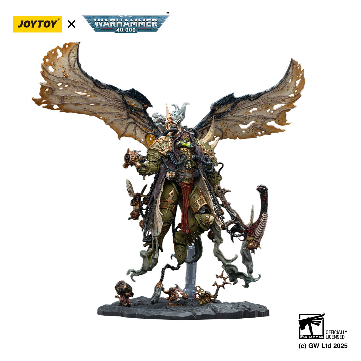 JOYTOY Mortarion Action Figure (21.2cm) | Warhammer 40k