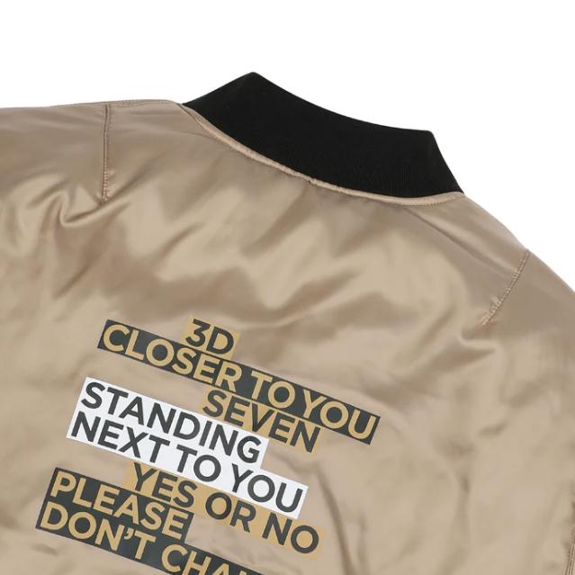 Buy Jungkook GOLDEN Oversized Bomber Jacket at affordable prices