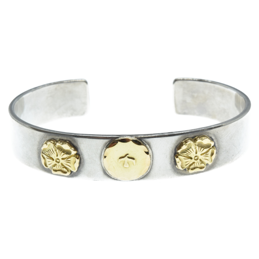 ゴローズ ダブルローズ平打ちブレス M - OneStyle ワンスタイル