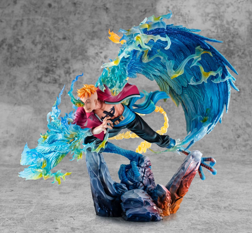 One Piece P.O.P MAS Maximum PVC Statue Marco the Phoenix Leader of