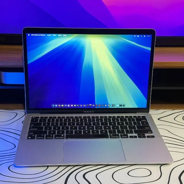 Apple MacBook Air M1 13.3-pol 512GB / 8GB Silver (Venda ou Troca