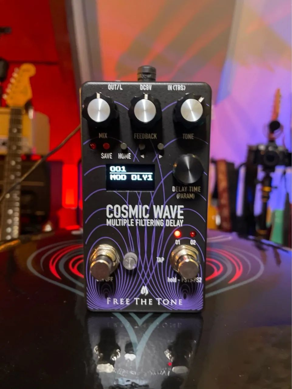 Pedal Free The Tone Cosmic Wave Multiple Filtering Delay