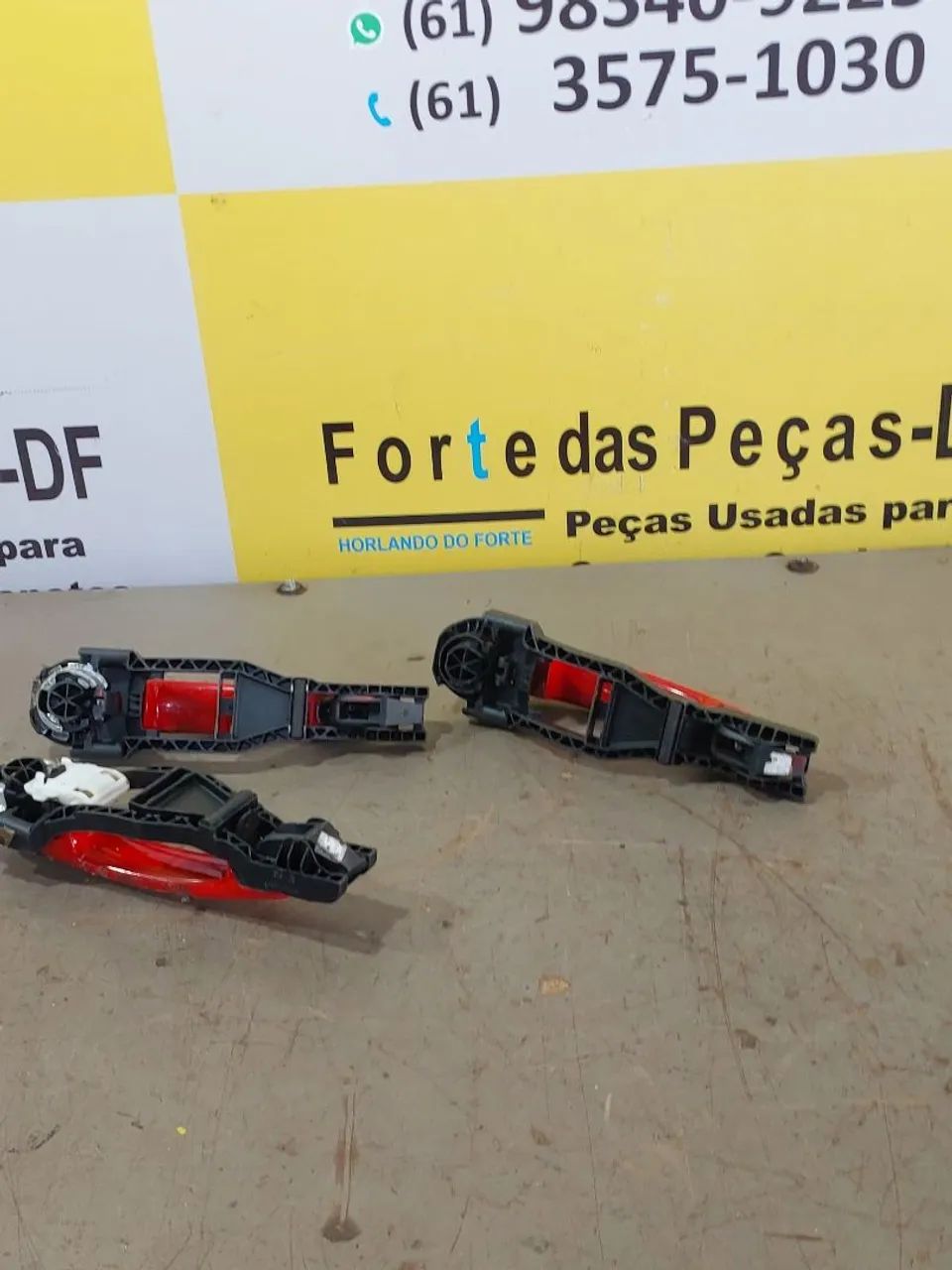 Kit Jogo Maçaneta Externa Da Porta Do Spacefox Crossfox Voyage Gol