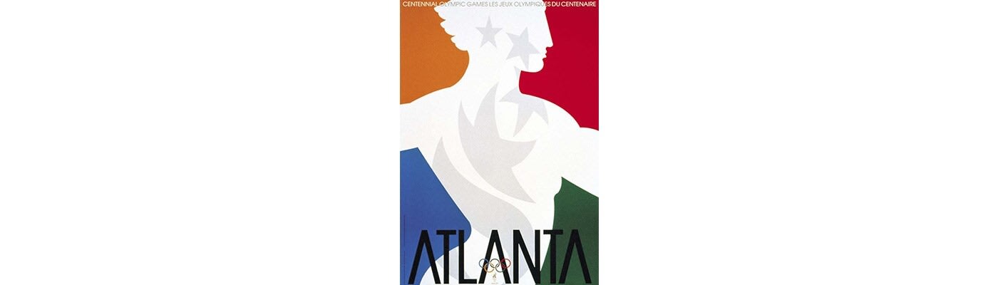 アトランタ1996オリンピックロゴ、ポスター＆大会ルック