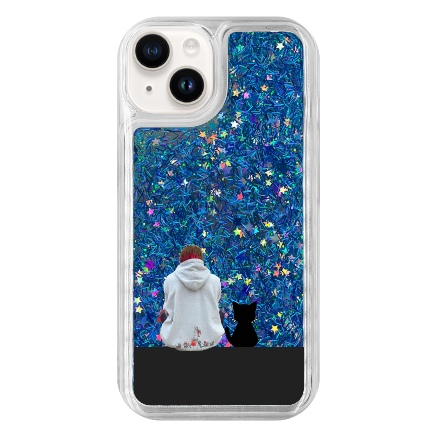 キヨとキヨ猫iPhone 14 グリッターケースの商品購入ページ