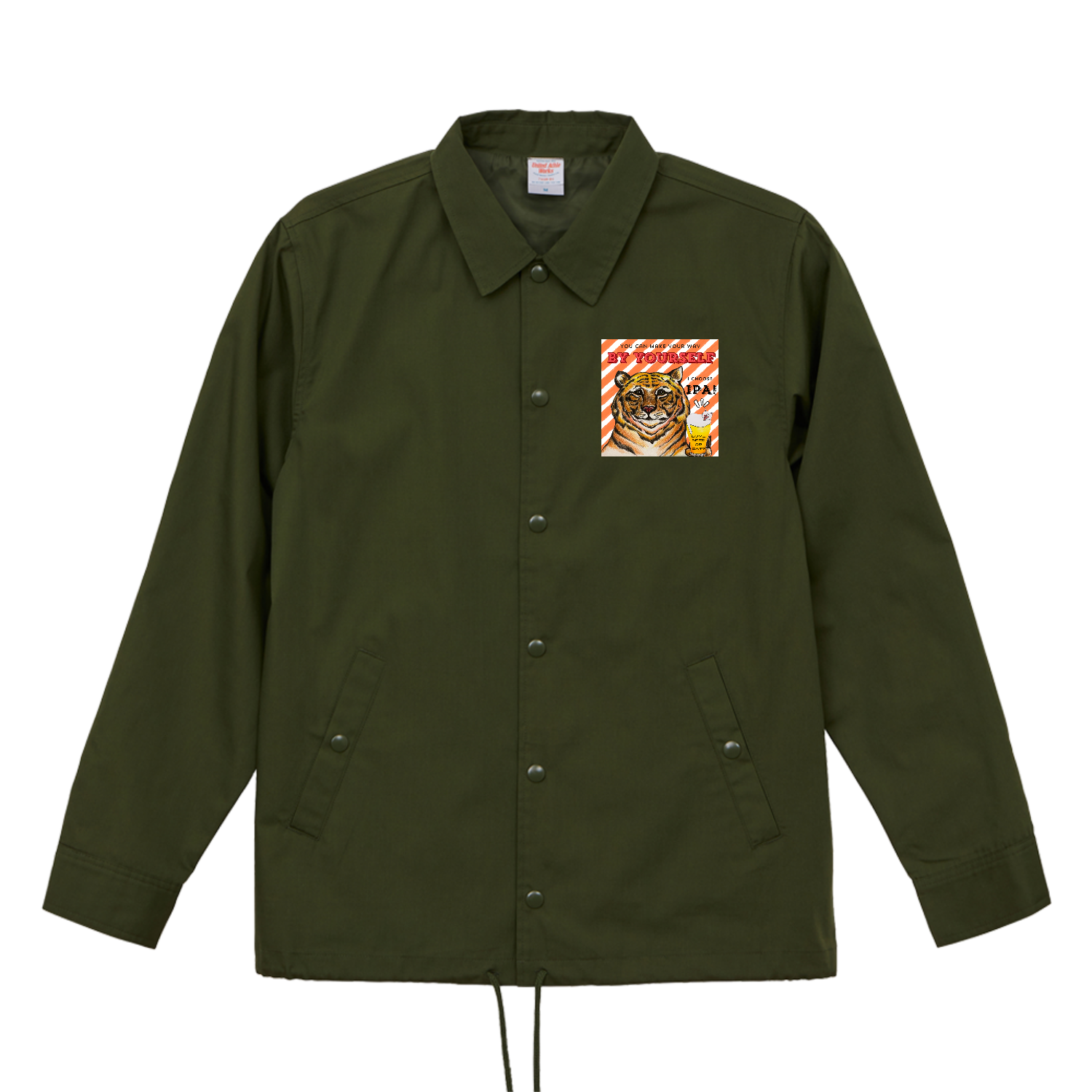 君の道は自分で決められるんだ！コーチジャケットT/C コーチジャケット