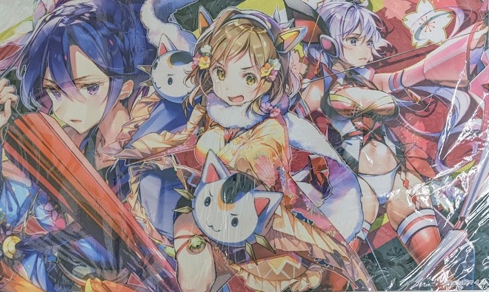 未開封】戦姫絶唱シンフォギア プレイマット 立花響&風鳴翼&雪音クリス