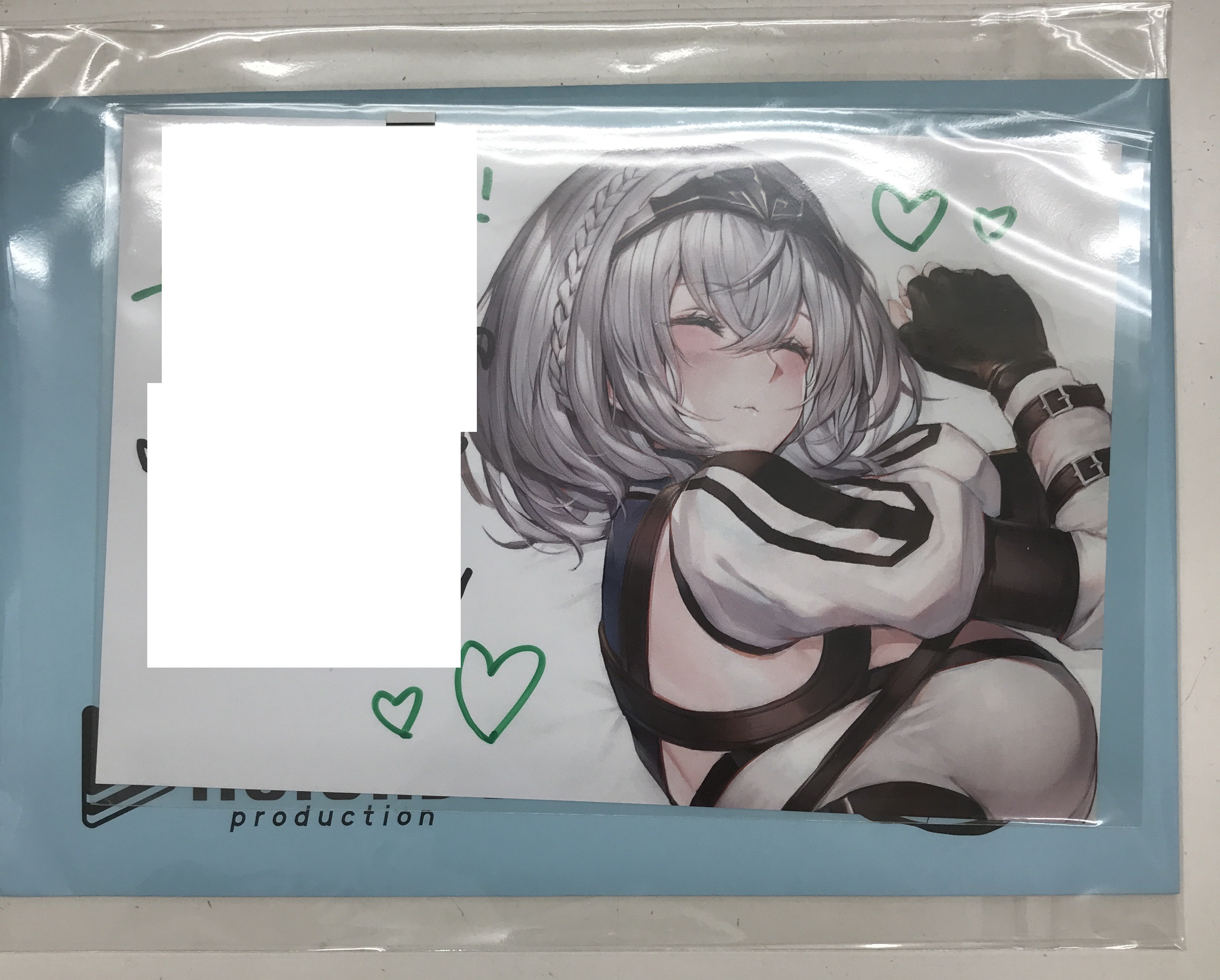 ホロライブ 白銀ノエル20万人記念ボイス 白銀ノエル 直筆サイン入り