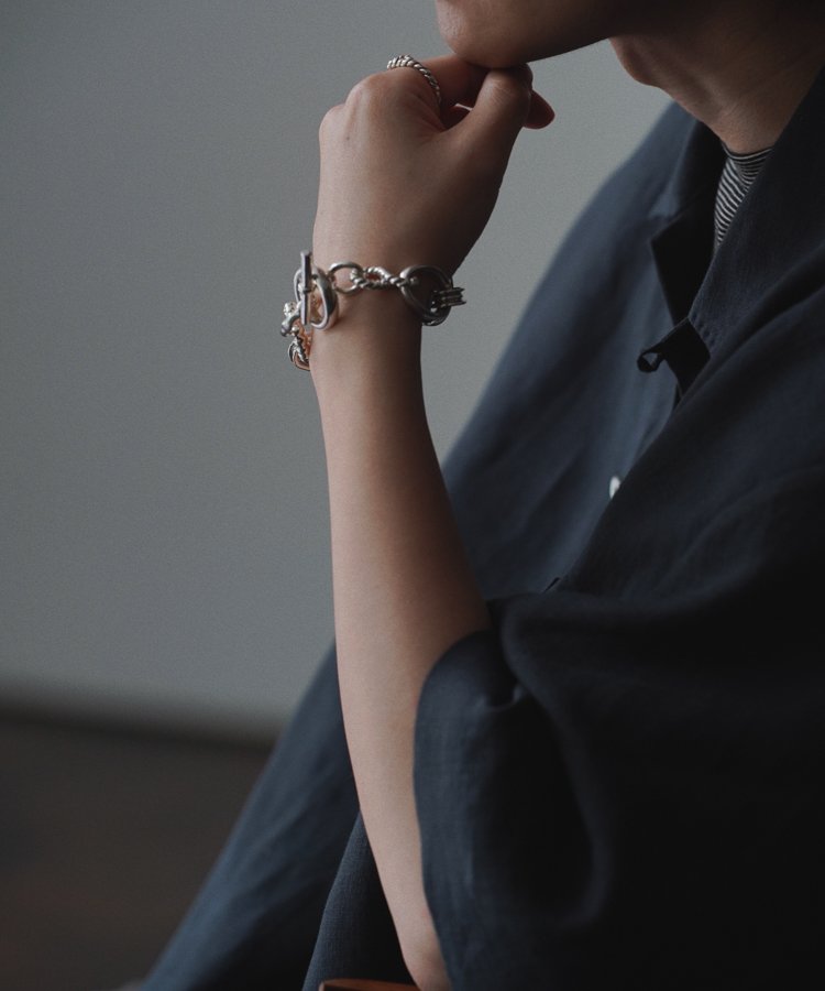 Llife BOTTON CHARM BRACELET / 商品詳細ページ / LIDNM / Llife