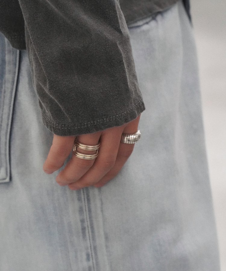 Llife SGRAFFITO RING / 商品詳細ページ / LIDNM / Llife ONLINE STORE