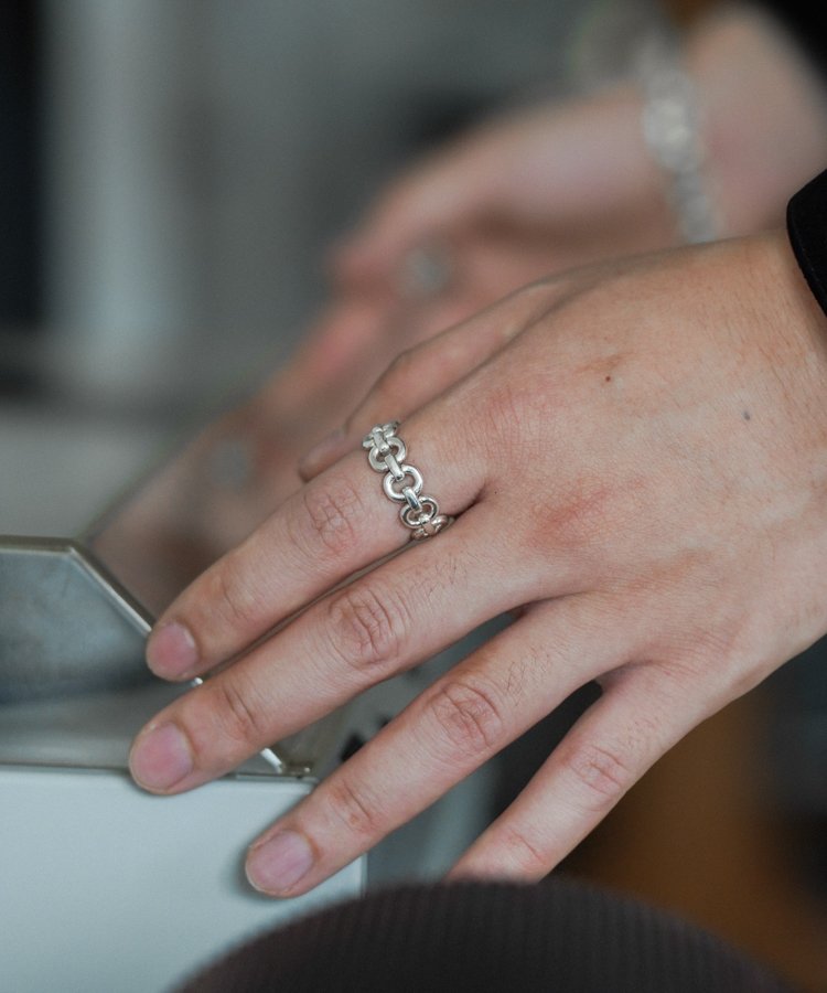 Llife RIPPLE CHAIN RING / 商品詳細ページ / LIDNM / Llife ONLINE