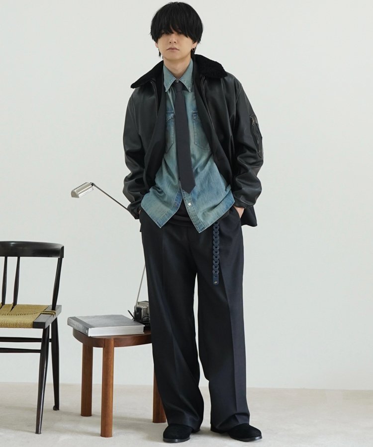 Denim Western Shirt / 商品詳細ページ / LIDNM / Llife ONLINE STORE