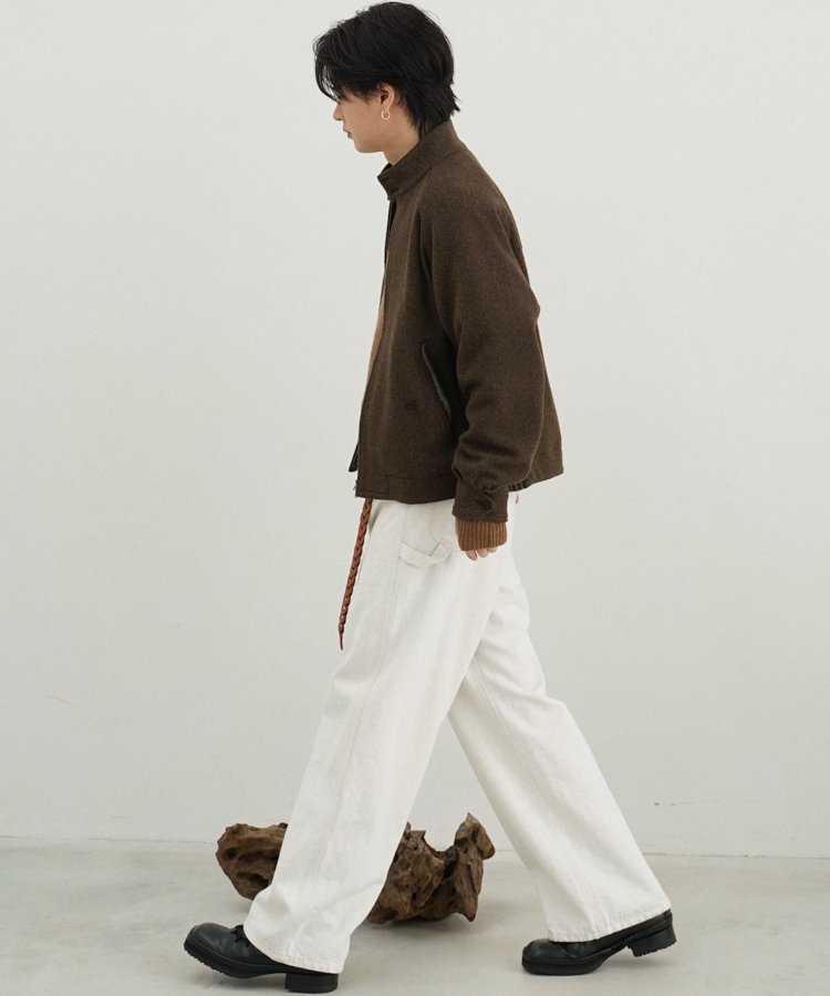 Alpaca Tweed Harrington Jacket / 商品詳細ページ / LIDNM / Llife