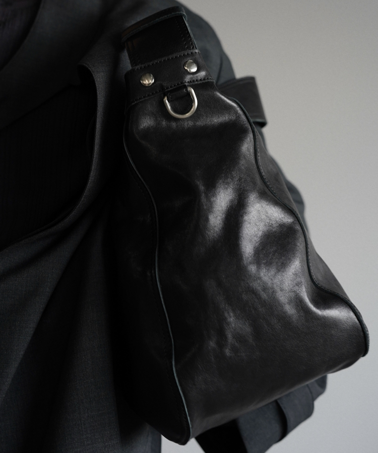 Llife POLISHED COW LEATHER NEWSPAPER BAG / 商品詳細ページ / LIDNM