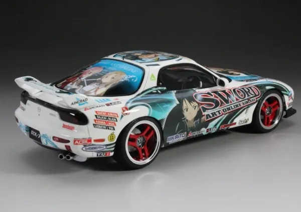 アオシマ 1/24 ソードアート・オンライン FD3S RX-7(痛車)｜車・AUTO
