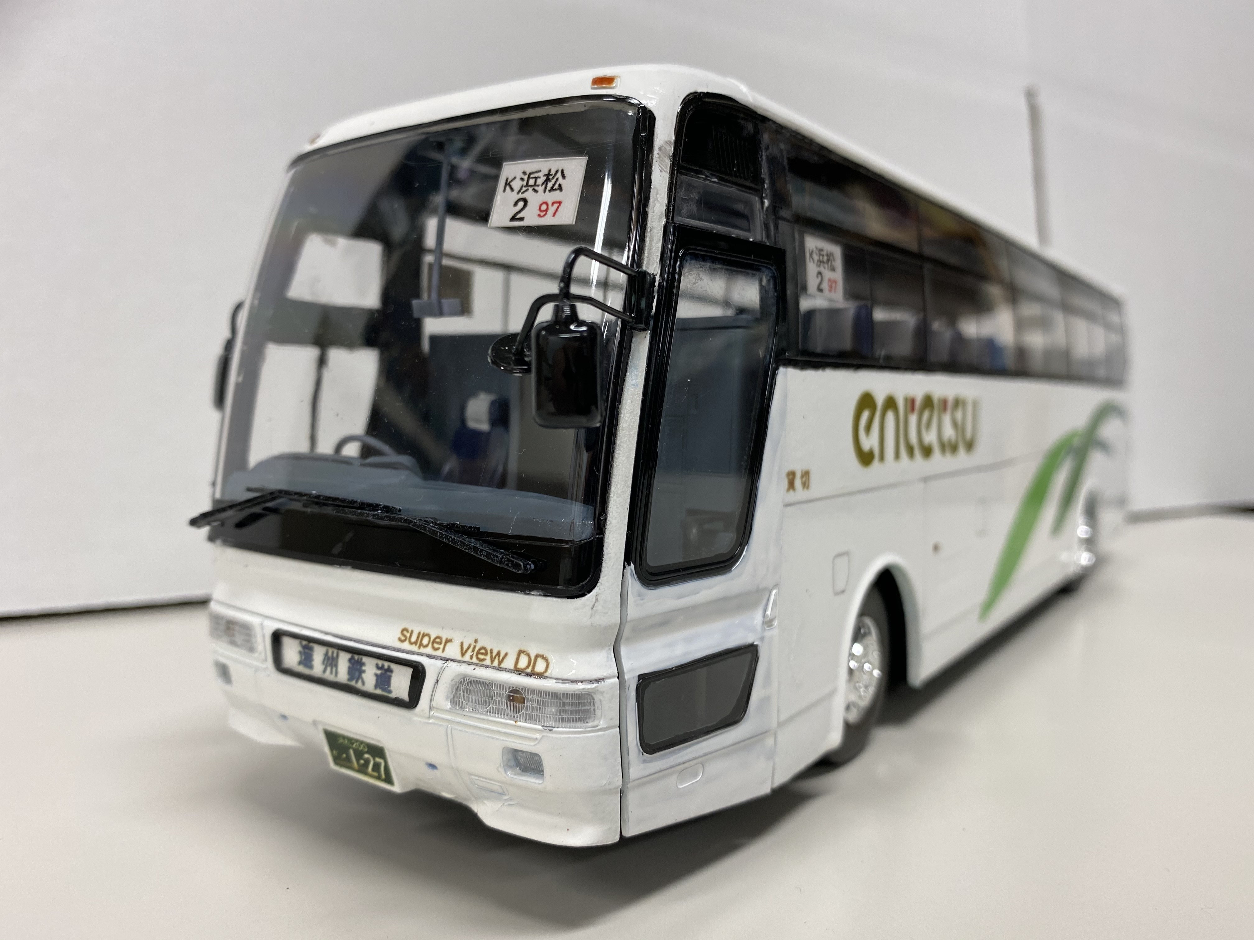 遠州鉄道 観光バス アオシマ 三菱ふそうエアロクイーン｜車・AUTO