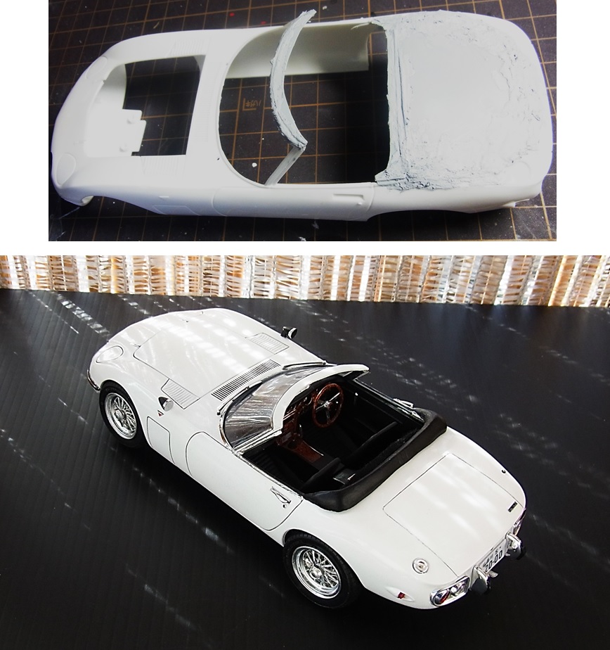 トヨタ2000GT 007風オープン仕様｜車・AUTO｜プラモデル・模型投稿サイト