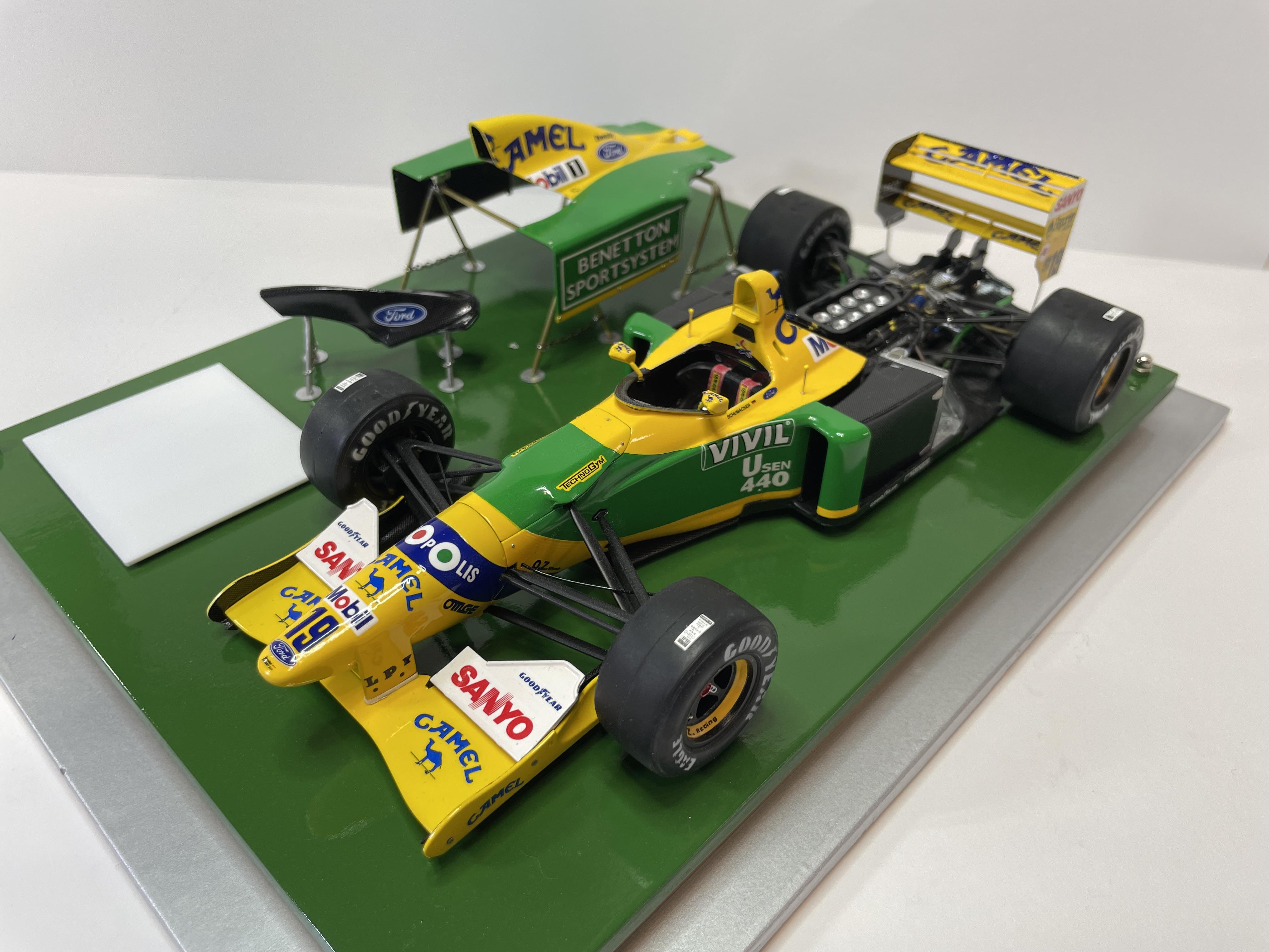 TAMIYA 1/20 Benetton Ford B192 (1992 Rd.13 Italian GP #19)｜車