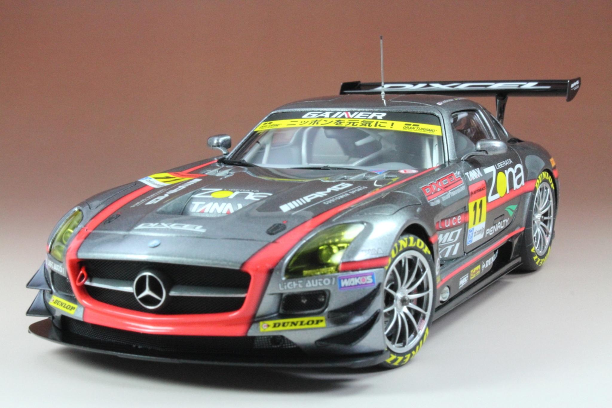 フジミ 1/24 GAINER DIXCEL Mercedes-Benz SLS AMG GT3｜車・AUTO