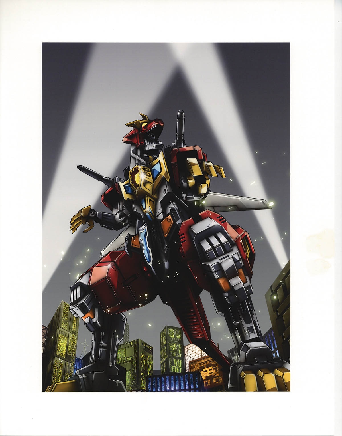 2310] 雨宮哲 直筆サイン入りカラー複製イラスト「SSSS.GRIDMAN」