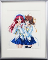 松原秀典 リトグラフ サクラ大戦「新編八犬伝」