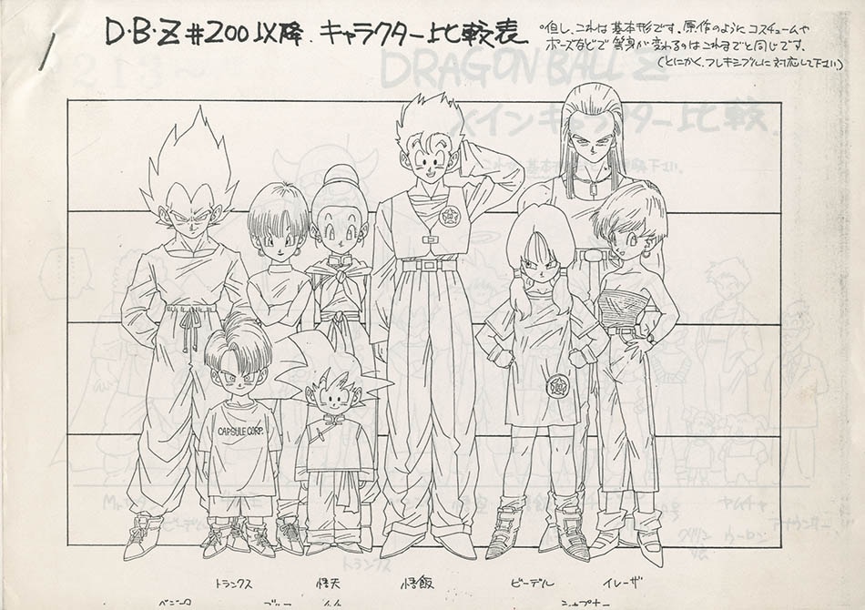 ドラゴンボールZキャラ設定