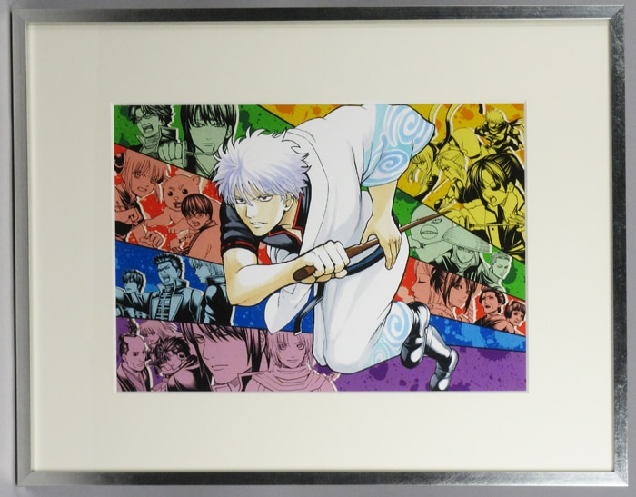 空知英秋 カラー複製イラスト「銀魂」