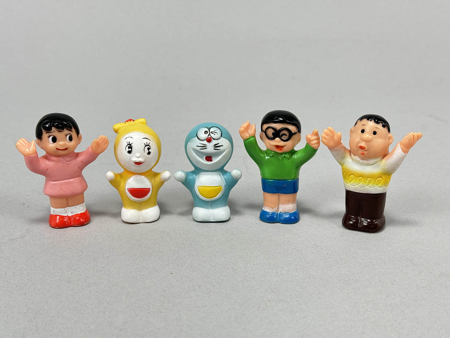 1008] ドラえもん 指人形 5体セット