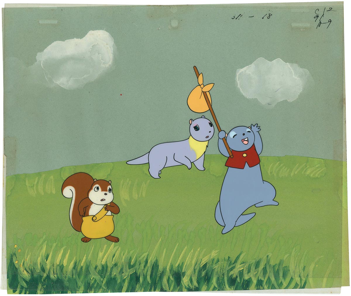 4352] 山ねずみロッキーチャック セル / ロッキーチャック/ポリー