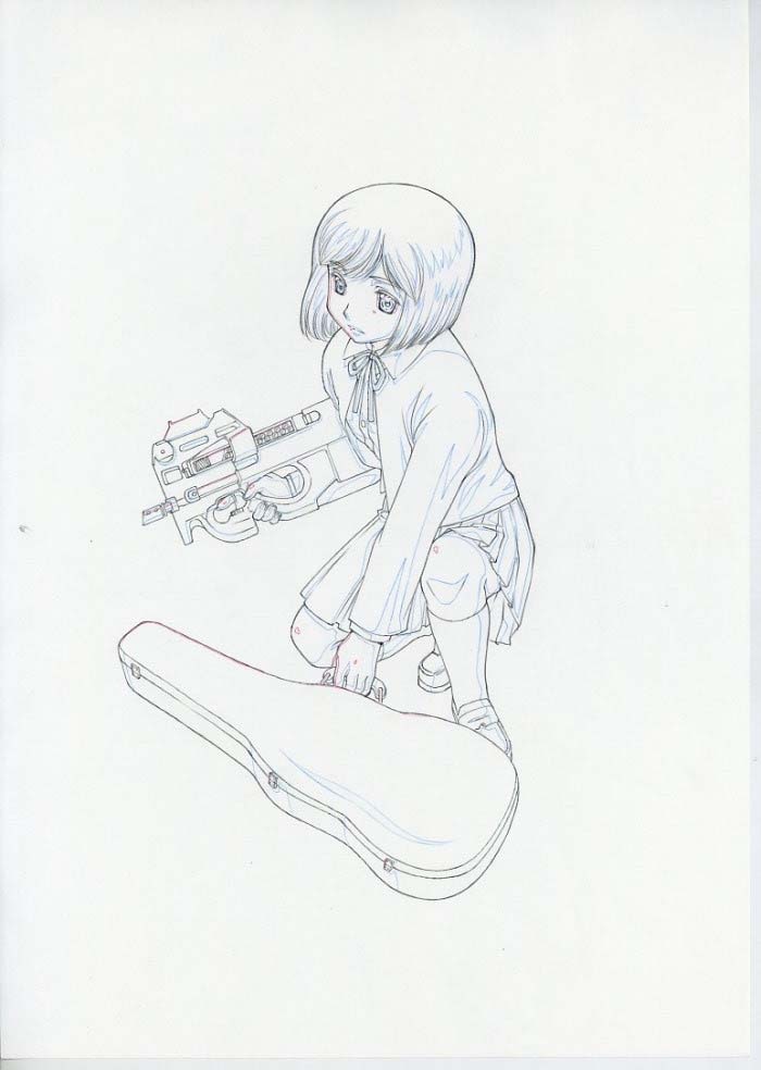 GUNSLINGER GIRL -ガンスリンガー・ガール- 版権原画