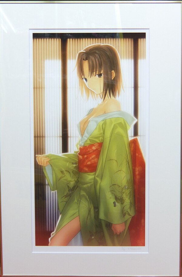 武内崇 直筆サイン入りカラー複製イラスト / 午前の光/空の境界