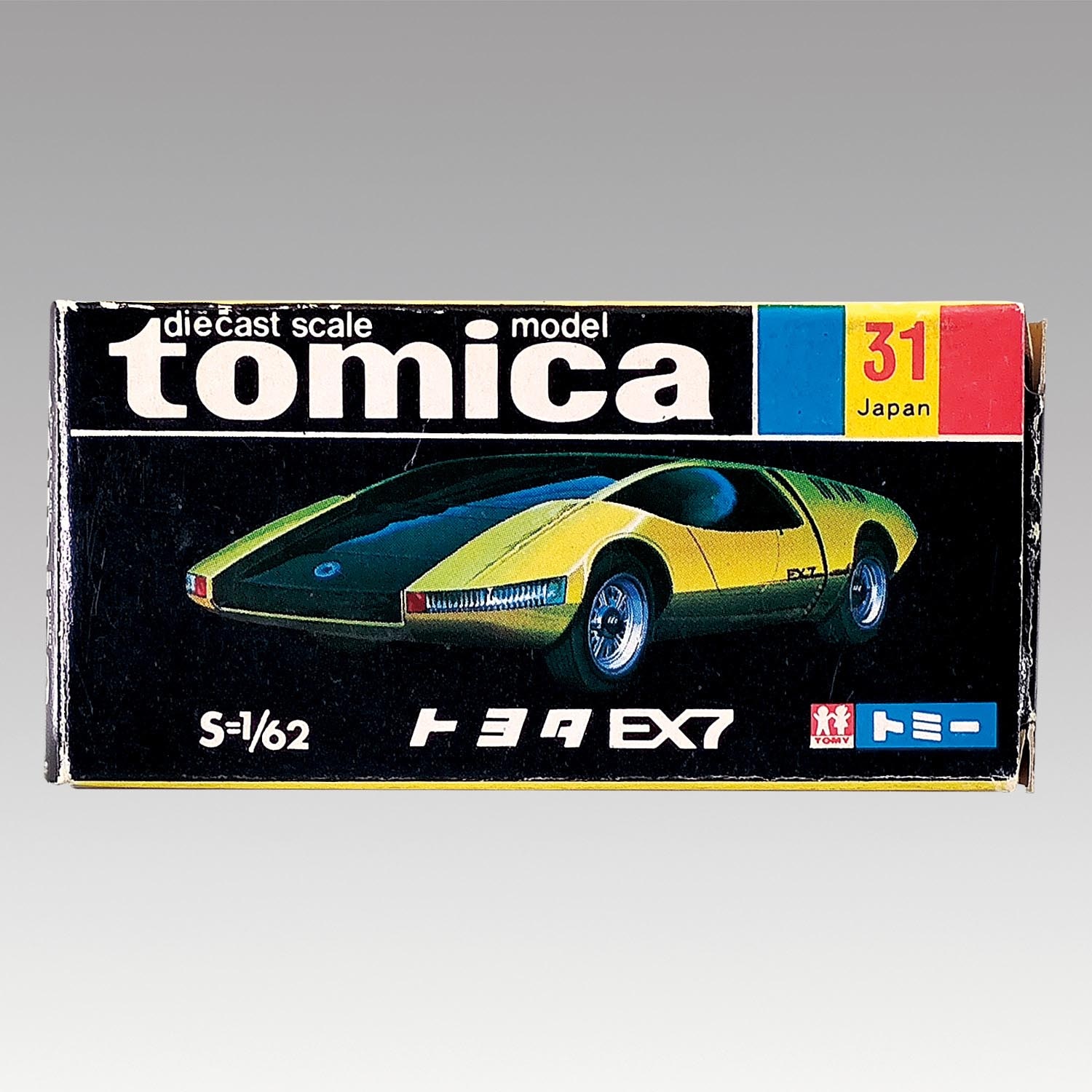 6419］ トミー 31-1-1 トミカ トヨタ EX7 山吹 1Eホイール