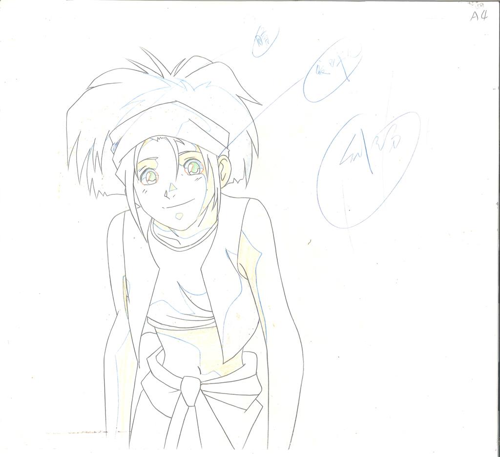 機動戦士ガンダム第08MS小隊 キキ・ロジータ セル画