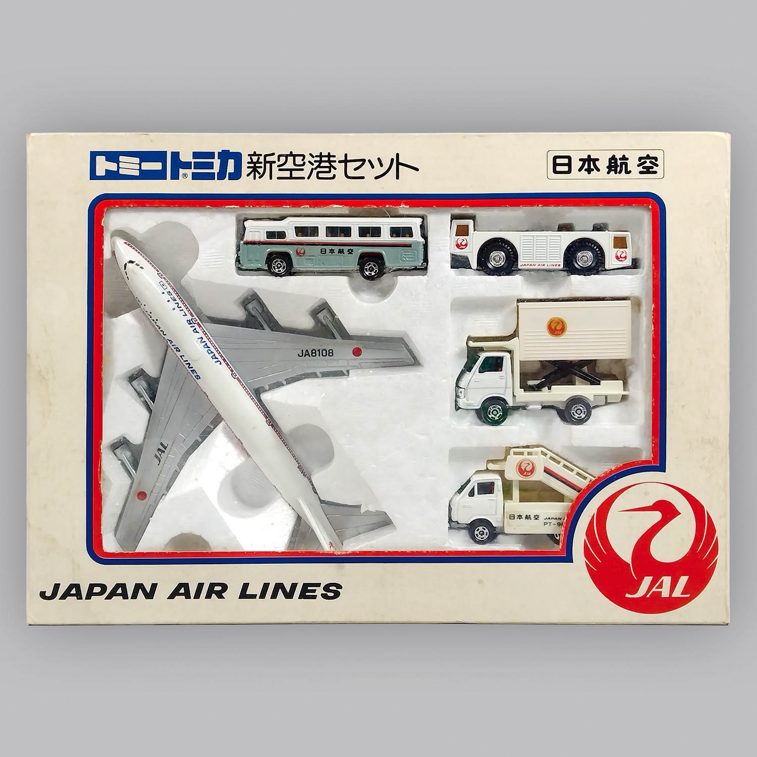 4829] トミカ 新空港セット 日本航空