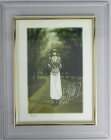 PG-3417]ゆるゆり 直筆サイン入りカード 大坪由佳