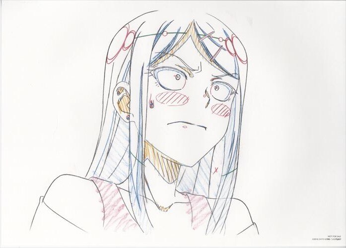 だがしかし 複製原画（動画）5枚セット