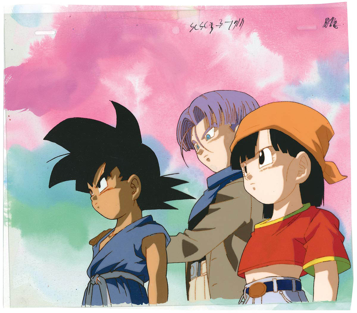 3349] ドラゴンボールGT セル / 悟空/トランクス/パン
