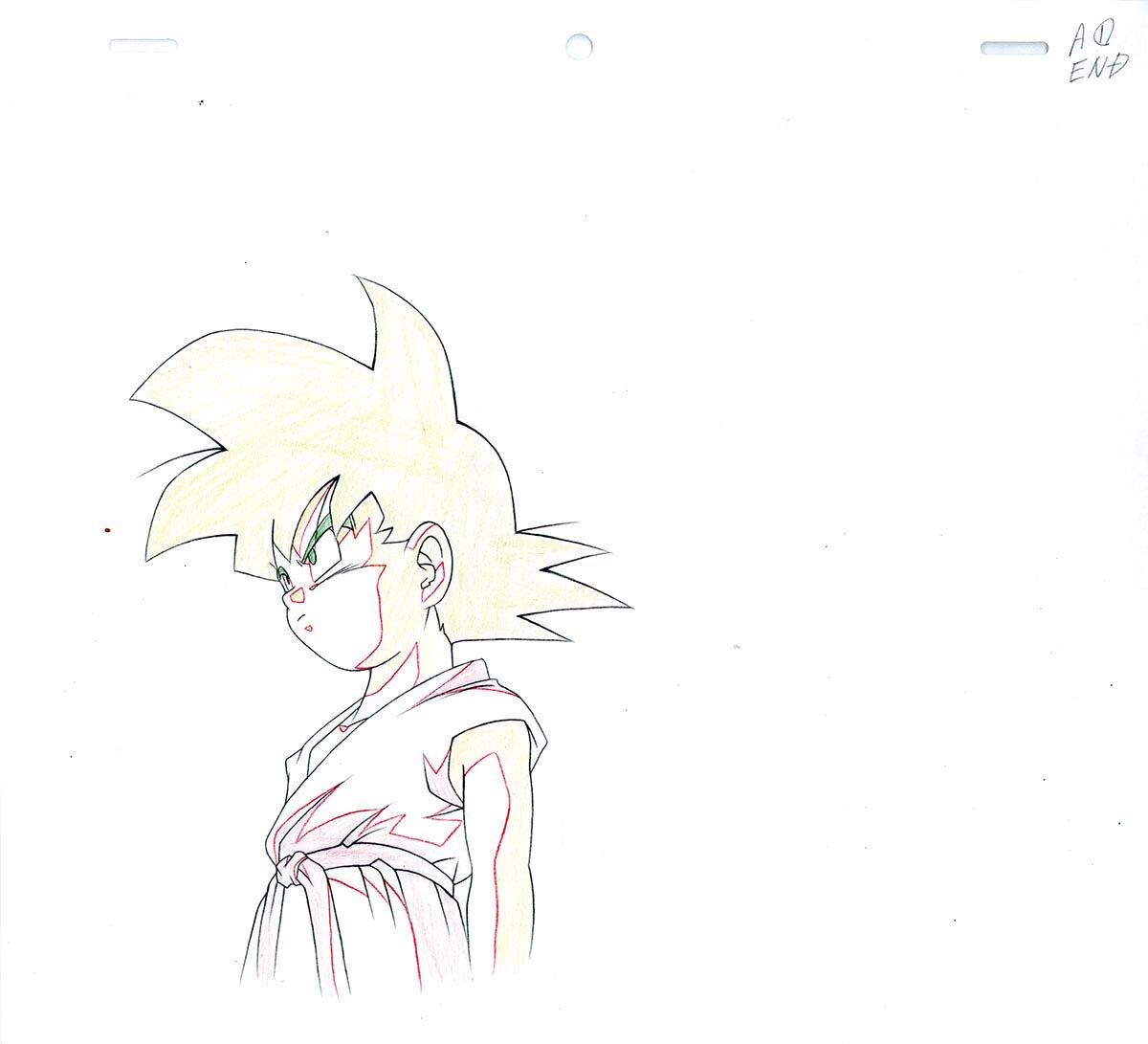 3349] ドラゴンボールGT セル / 悟空/トランクス/パン